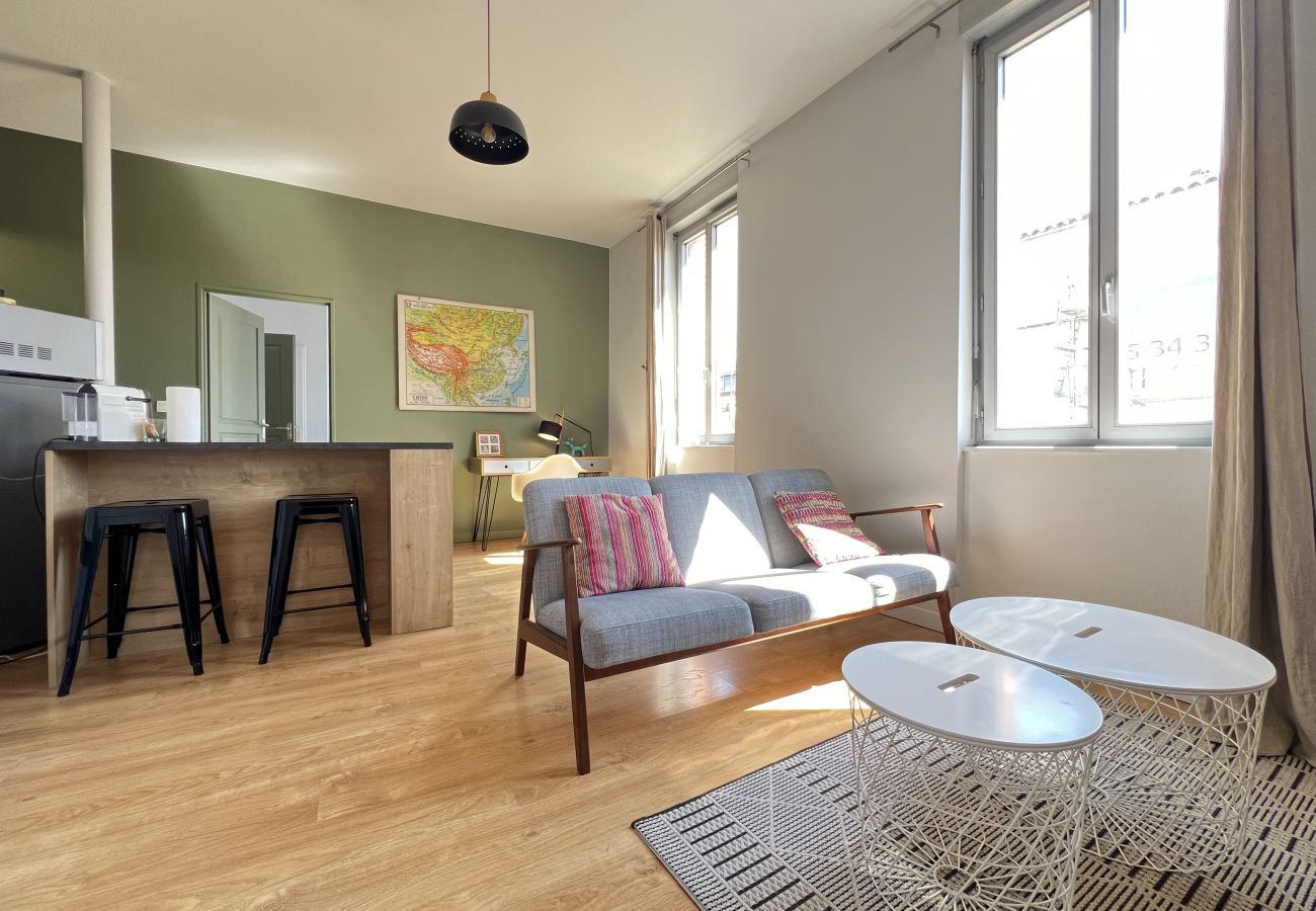 Appartement à Toulouse - Le Saint-Aubin : élégant T2 près des Ramblas